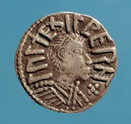 Penny (Obverse) of Aethelberht, Anglo-Saxon King of East Anglia